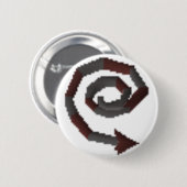 Abyssal whip pin ronde button 5,7 cm (Voorkant /achterkant)