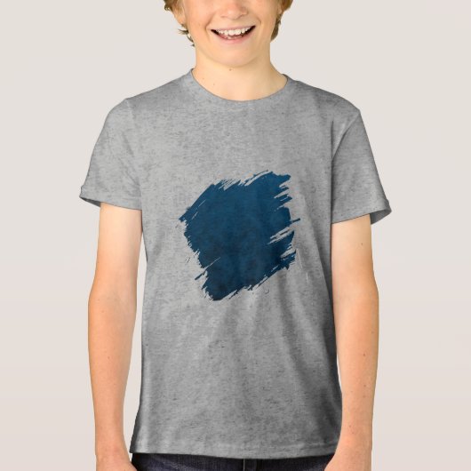 Abyssale stilte Tri-Blend shirt (Voorkant)