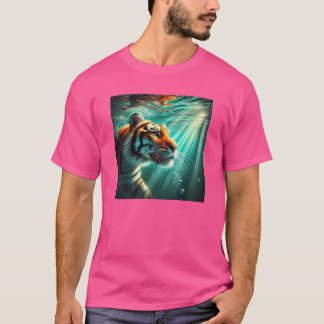 Abyssale strepen t-shirt