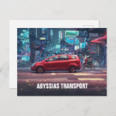 ABYSSIAS_VERVOER BRIEFKAART (Voorkant / Achterkant)