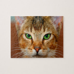 Abyssiniaanse kat. legpuzzel