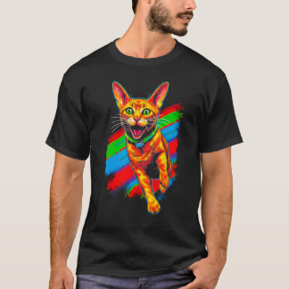 Abyssiniaanse kat t-shirt
