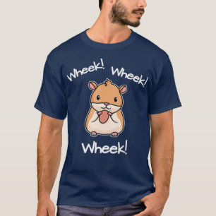 abyssiniaanse mestgier van de piggy Hamster T-shirt