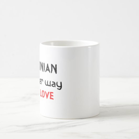 abyssinian amour café tasse (Centre)