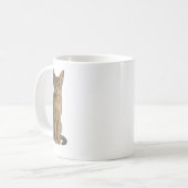 Abyssinian Blue Cat Mug (Devant gauche)
