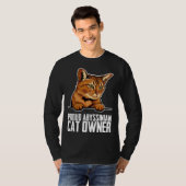 Abyssinian cat  Abyssinian  Abyssinian kitten  1 T-shirt (Voorkant volledig)