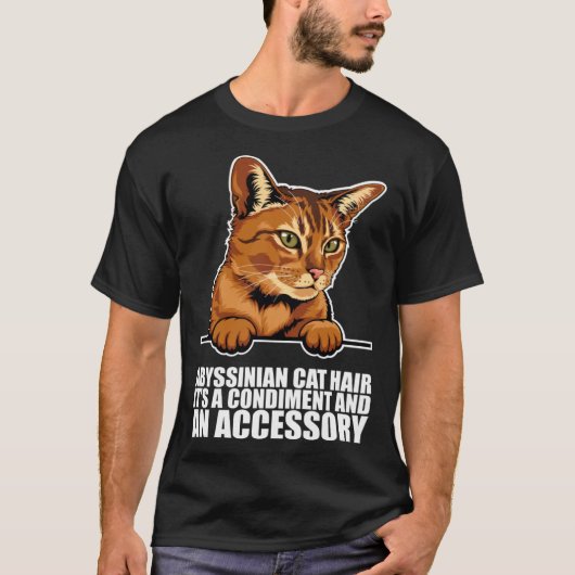 Abyssinian cat Abyssinian Abyssinian kitten 6 T-shirt (Voorkant)
