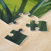 Abyssinian Cat Spring Flowers Painting Legpuzzel (Zijkant)