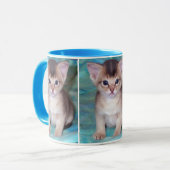 Abyssinian Kitten Mugs (Devant gauche)