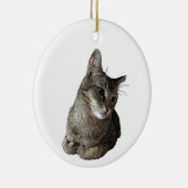 Abyssinische kat rond Ornament (Rechts)