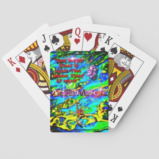 Ac3rMagic-creditcards Pokerkaarten (Achterkant)