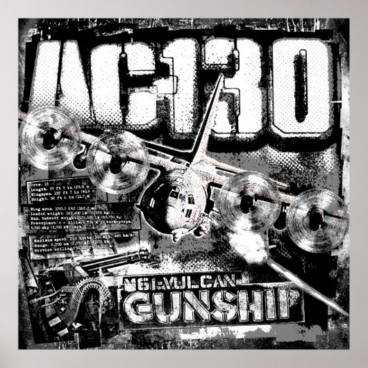 AC-130 POSTER (Voorkant)