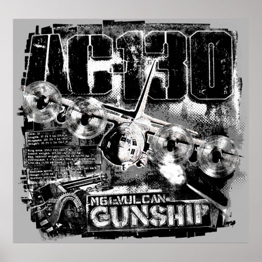 AC-130 POSTER (Voorkant)