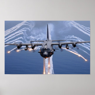 AC-130 Specter Gunship Poster