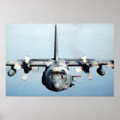 AC-130H Specter-Vliegtuig Poster (Voorkant)