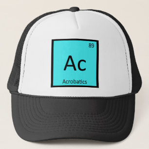 Ac - Acrobatiek Sport Scheikunde Periodiek Systeem Trucker Pet