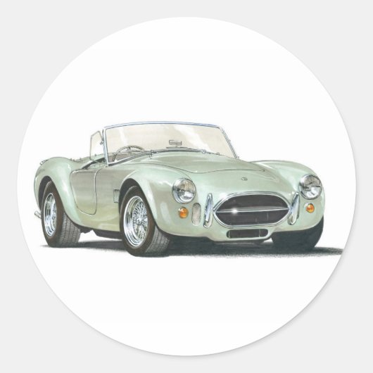 AC Cobra 289 MkIII Ronde Sticker (Voorkant)