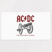 AC_DC - Canones Labels (Design 1)
