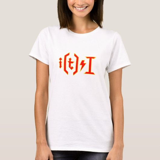AC DC voor zenuwen (licht) T-shirt (Voorkant)