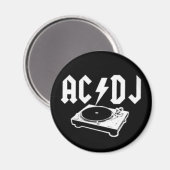 AC DJ MAGNET MAGNEET (Voorkant / Achterkant)