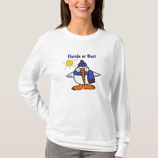 AC- Florida of Bust Snowbird shirt (Voorkant)