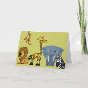 AC- Les amis de la jungle pensent à votre carte