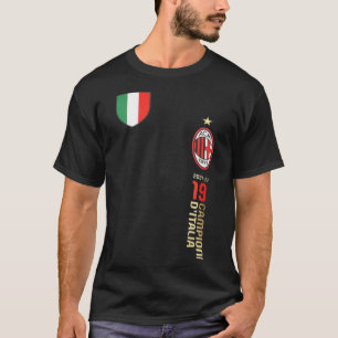 Ac Milan Champions 2022 19 Scudito T-shirt