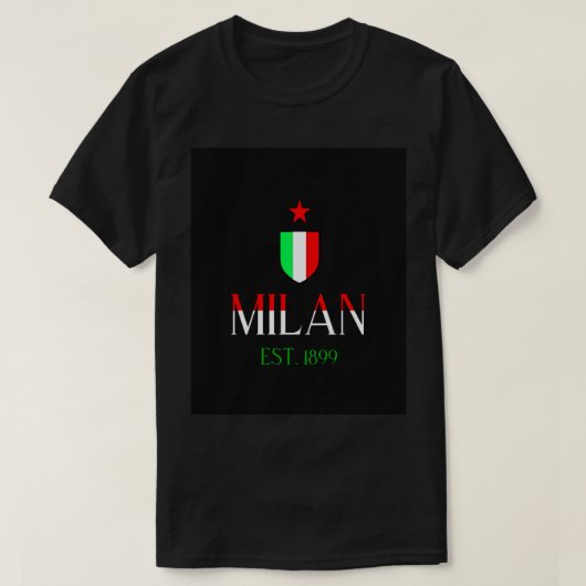 Ac Milan Graphic T-shirt (Design voorkant)