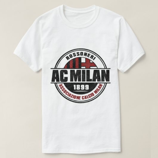 AC Milan Italië T-shirt (Design voorkant)