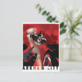 AC-Poster - Batman vliegen Briefkaart (Staand voorkant)