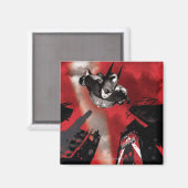 AC-Poster - Batman vliegen Magneet (Voorkant / Achterkant)
