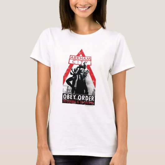 AC propaganda - Obey/to Submit moet overleven T-shirt (Voorkant)