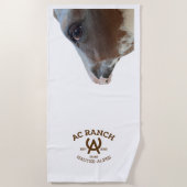 ac ranch serviette de plage (Devant)