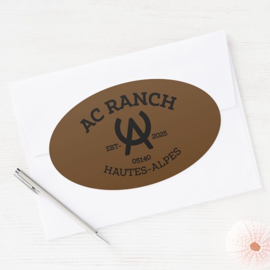 AC RANCH STICKERS (Envelop)