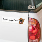 AC- Rescue Dogs Rock Bumpersticker (Op Truck)
