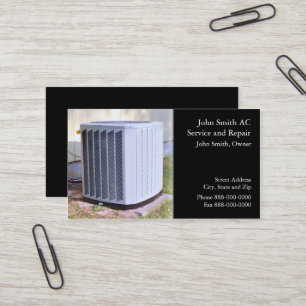 AC Service en Reparatie Visitekaartje