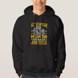 Ac-technicus Functie Luchtconditioneringsmechanism Hoodie