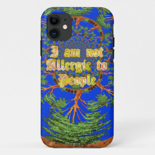 Acacia Alchemie: Ik ben niet allergisch voor kunst iPhone 11 Hoesje