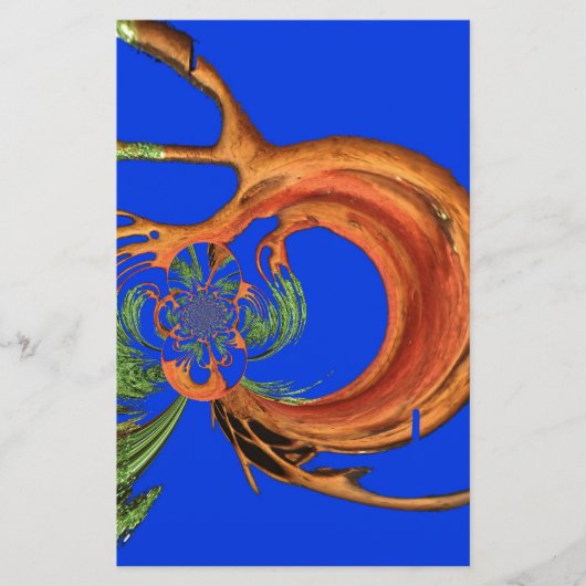 Acacia Circle Art Print Briefpapier (Voorkant)