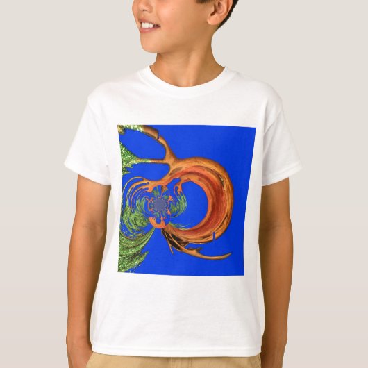 Acacia Circle Art Print T-shirt (Voorkant)