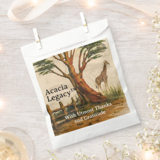 Acacia Legacy™: Bedankt | Gepersonaliseerd Afrikaa Bedankzakje