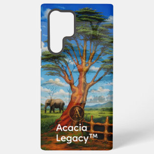 Acacia Legacy™: Blauwe Lucht Maasai Mara Olifa Samsung Galaxy Hoesje