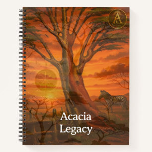 Acacia Legacy™: Sunset Legacy Afrikaanse Horizon Notitieboek