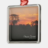 Acacia Sunset Metalen Ornament (Links)