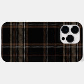 Academia Black Plaid Case-Mate iPhone Case (Achterkant (horizontaal))