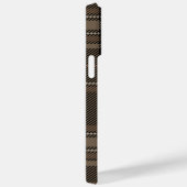 Academia Black Plaid Case-Mate iPhone Case (Achterkant / Rechts)