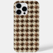  Academia Brown Houndstooth Case-Mate iPhone Case (Achterkant)