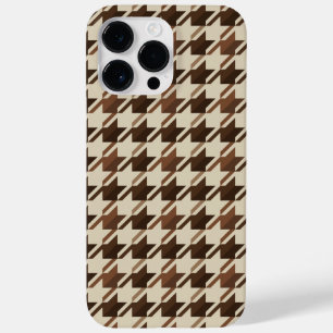  Academia Brown Houndstooth Case-Mate iPhone 14 Pro Max Hoesje