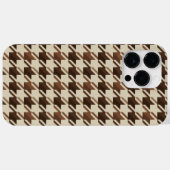  Academia Brown Houndstooth Case-Mate iPhone Case (Achterkant (horizontaal))