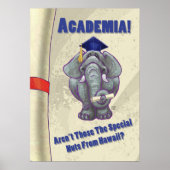 Academia Scroll Poster (Voorkant)